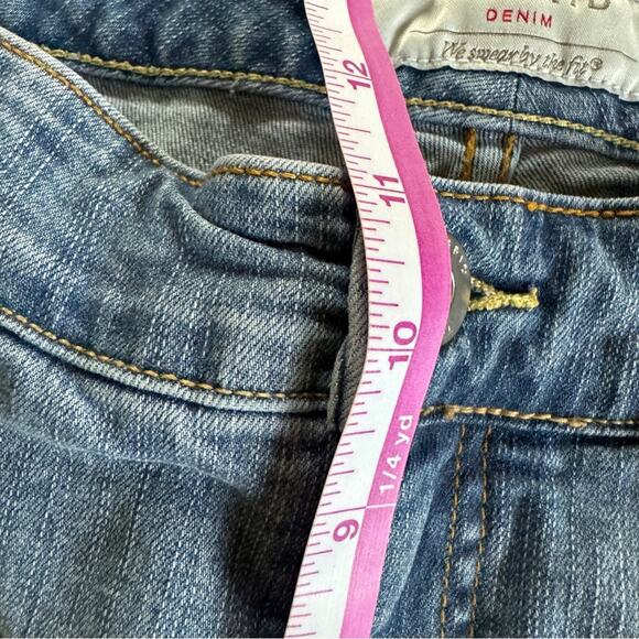 Torrid Shorts Women's 22 Denim Light Wash Long Bermuda Jean - Picture 8 of 10